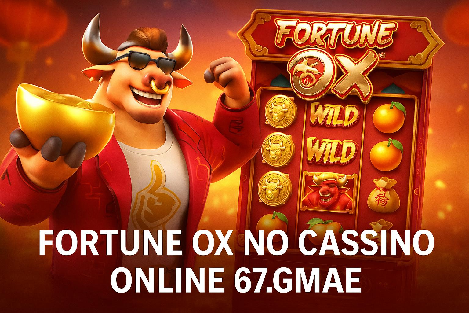 Fortune Ox no 67.GMAE - Aposte Agora e Reivindique Seus Ganhos